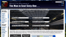 What Seat61.com website looked like in 2023 (1 year ago)