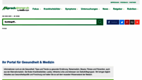 What Sprechzimmer.ch website looked like in 2023 (1 year ago)