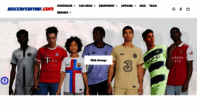 What Soccercorner.com website looked like in 2023 (1 year ago)