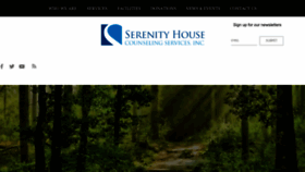 What Serenityhouse.com website looked like in 2023 (1 year ago)