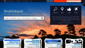 What Shothotspot.com website looked like in 2023 (1 year ago)