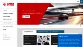 What Semikron-danfoss.com website looked like in 2023 (1 year ago)