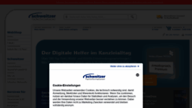 What Schweitzer-online.de website looked like in 2023 (1 year ago)