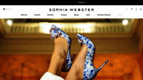 What Sophiawebster.com website looked like in 2023 (1 year ago)