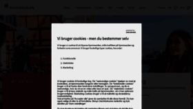 What Studieskolen.dk website looked like in 2023 (2 years ago)