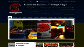 What Sammilanittc.net website looked like in 2023 (1 year ago)