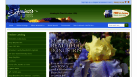 What Schreinersgardens.com website looked like in 2023 (1 year ago)