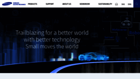What Samsungsem.com website looked like in 2023 (1 year ago)