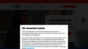 What Smartsteuer.de website looked like in 2023 (1 year ago)