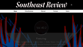 What Southeastreview.org website looked like in 2023 (1 year ago)