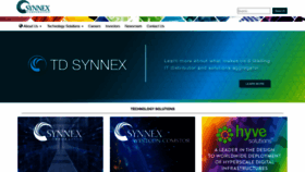 What Synnexcorp.com website looked like in 2023 (1 year ago)