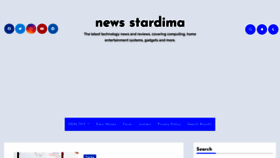 What Stardima.net website looked like in 2023 (1 year ago)