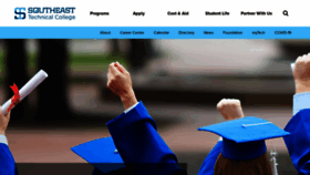 What Southeasttech.edu website looked like in 2023 (2 years ago)