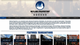 What Skylineprp.com website looked like in 2023 (1 year ago)