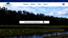 What Seminolecountyfl.gov website looked like in 2023 (1 year ago)