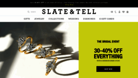 What Slateandtell.com website looked like in 2023 (1 year ago)