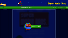 What Supermariobros.io website looked like in 2023 (1 year ago)