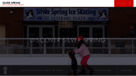 What Silverspringdowntown.com website looked like in 2023 (1 year ago)