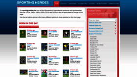 What Sporting-heroes.net website looked like in 2023 (1 year ago)
