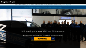 What Superchips.co.uk website looked like in 2023 (2 years ago)