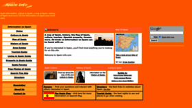 What Spain-info.com website looked like in 2023 (1 year ago)