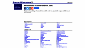What Scanner-drivers.com website looked like in 2023 (1 year ago)