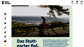 What Stuttgart-tourist.de website looked like in 2023 (3 years ago)