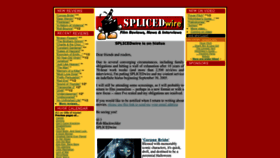 What Splicedwire.com website looked like in 2023 (1 year ago)