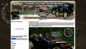 What Steamcar.net website looked like in 2023 (1 year ago)