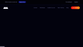 What Schoolofmotion.com website looked like in 2023 (1 year ago)