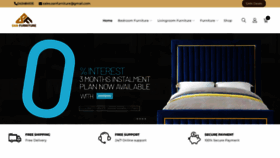 What Sanfurniture.ae website looked like in 2023 (1 year ago)
