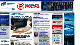What Seafood.media website looked like in 2023 (1 year ago)