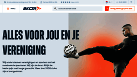 What Skor.nl website looked like in 2023 (1 year ago)