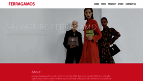 What Salvatore-ferragamos.com website looked like in 2023 (1 year ago)