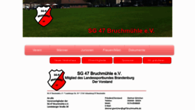 What Sg47bruchmuehle.de website looked like in 2023 (1 year ago)