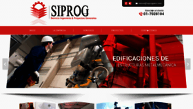 What Siprogperu.com website looked like in 2023 (1 year ago)