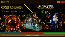 What Slot888a.com website looked like in 2023 (1 year ago)