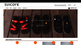 What Suicokesandals.us website looked like in 2023 (1 year ago)