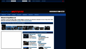 What Supermotors.net website looked like in 2023 (1 year ago)