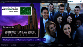 What Swlaw.edu website looked like in 2023 (1 year ago)