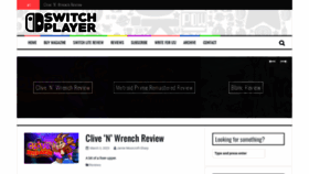 What Switchplayer.net website looked like in 2023 (1 year ago)