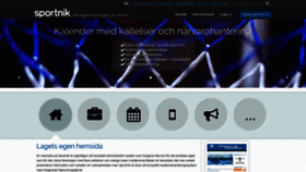 What Sportnik.com website looked like in 2023 (1 year ago)