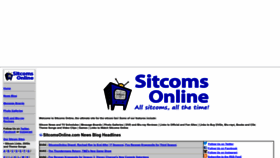 What Sitcomsonline.com website looked like in 2023 (1 year ago)