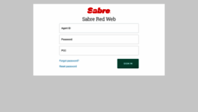 What Srw.sabre.com website looked like in 2023 (1 year ago)