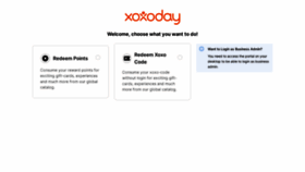 What Stores.xoxoday.com website looked like in 2023 (1 year ago)