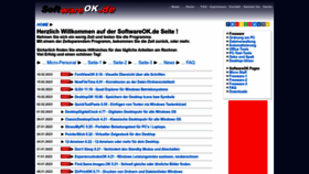 What Softwareok.de website looked like in 2023 (1 year ago)