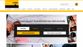 What Snappysnaps.co.uk website looked like in 2023 (2 years ago)