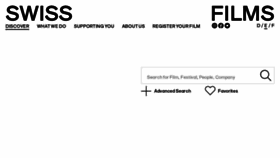 What Swissfilms.ch website looked like in 2023 (1 year ago)