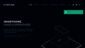 What Symcon.de website looked like in 2023 (1 year ago)