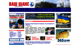 What Shans.com.ua website looked like in 2023 (1 year ago)